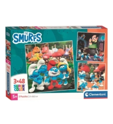pyzel_clementoni_3_48_chasti_smurfove